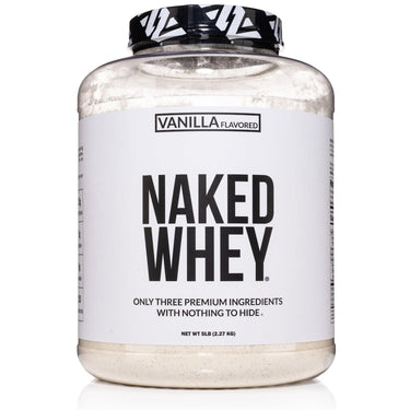 Vanilla Whey Protein Powder | Naked Vanilla Whey - 5LB
